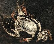 BOEL, Pieter Still-Life with Dead Wild-Duck gfh oil